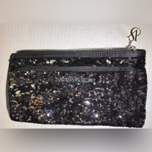 Victoria’s Secret - Black/silver sequins clutch - Picture 3 of 10